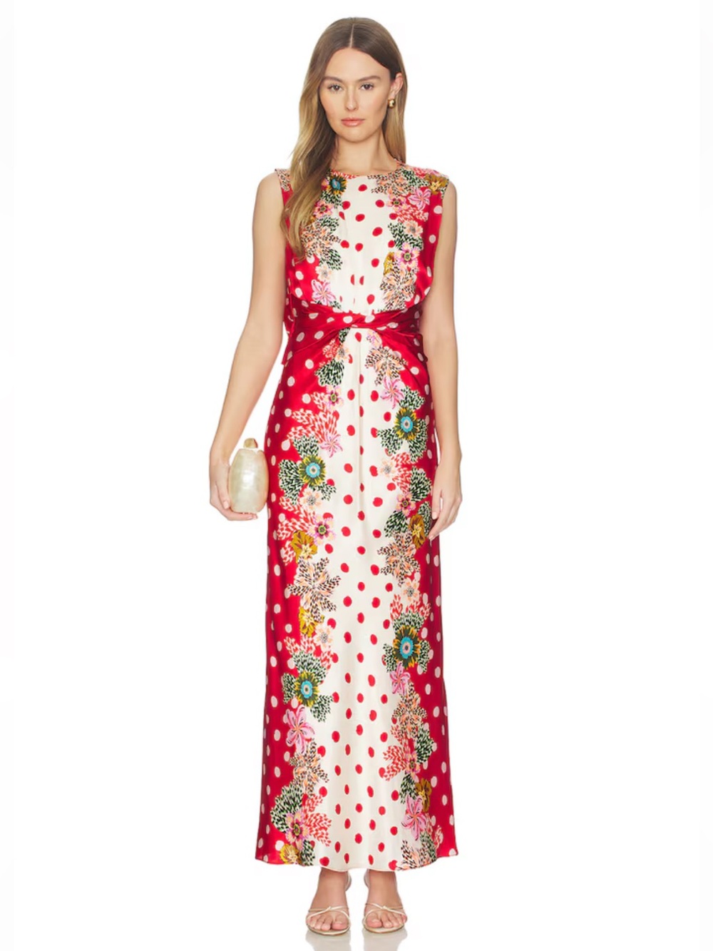 Great deal! Brand New Gwen Dress in Plumeria Rouge. Retail $750